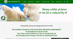 Desktop Screenshot of funeralfinancial.com