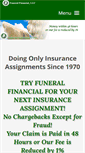 Mobile Screenshot of funeralfinancial.com